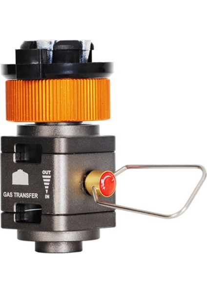 Açık Kamp Görsel Gaz Tankı Dönüştürücü Tankı Gaz Dolum Adaptörü Vanasıizobütan/bütan Karşılıklı Şarj Gaz Adaptörü (Yurt Dışından)