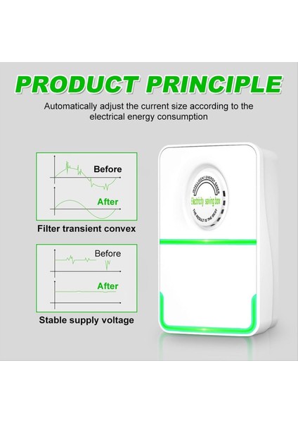 Enerji Tasarruf Cihazı Elektrik Tasarrufu Kutusu Durdur Elektrik Cihazı Durdur 90V-250V 30KW Ab Fişi (Yurt Dışından) modelleri