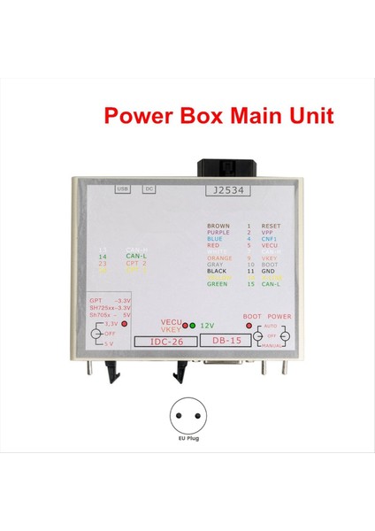 Jtag Powerbox Işleri Openport J2534 Jtag Güç Kutusu Konnektörleri Tam Adaptörler Çalışır 3 Mod Ab Tak (Yurt Dışından) fiyatları