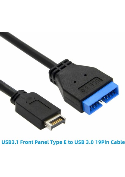 Anakart Ön Panel USB 3 1 Tip-E - USB 3 0 19/20-Pin Başlık Adaptör Kablosu Asus Masaüstü Bilgisayarlar Için 20 cm (Yurt Dışından) fiyatları