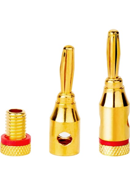 10 Çift Muz Tıkaçları - Hoparlör Tel Ev Sineması Duvar Tabakları ve Daha Fazlası Için Açık Vidalı Tip (Yurt Dışından) fırsatları