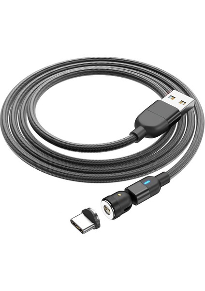 IPhone 12 Mobil Telefon Mıknatısı USB Şarj Cihazı Tip C Kablo Kablosu Için Manyetik Şarj Mikro-Usb Kablo Şarj Cihazı (Yurt Dışından)