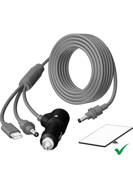 Starlink Mini 3 Için 1 Dc 1 Dc Güç Kablosu Su Geçirmez Uzatma Mini USB C 12-20V Çakma Fişi ve Dc 2m (Yurt Dışından) fiyatları