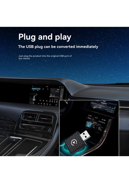 2&#39 Si 1 Arada Kablosuz Carplay Adaptörü Carplay/android Otomatik Akıllı Aı Kutusu USB Dongle Tak ve Çalıştır Kablolu Carplay&#39 Den Kablosuz&#39 A (Yurt Dışından) fırsatları