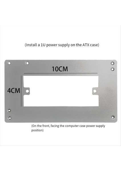 Atx Güç Dönüştürme Adaptörü Bölüm Bilgisayar Ek Bağdaştırma Tv 1u - Atx Bracket Atx Ila 1u Braket Aksesuar (Yurt Dışından) fiyatları