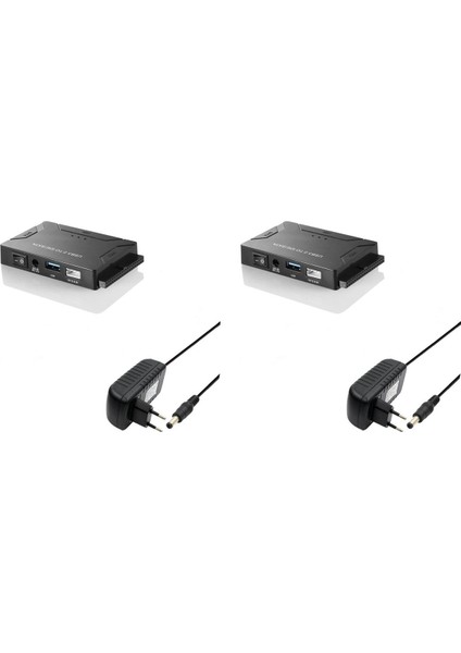2x Sata USB Ide Adaptörü USB 3 0 2 0 Sata3 Kablosu 2 5 3 5 Inç HDD SSD Dönüştürücü Ide Sata Adaptörü Ab Tak (Yurt Dışından)