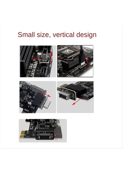 USB Ön Panel Adaptörü Usb3 0 19PIN/20PIN Type-E Type-E Dişi Adaptörü Dahili Dikey Konnektör Bilgisayar Anakartı Için (Yurt Dışından) indirimleri