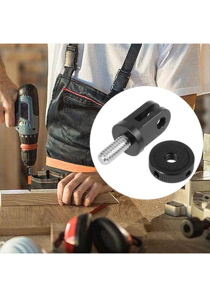 Gopro 13 12 Aksesuarları Metal Adaptör 1/4 Inç Alüminyum Tripod Vidalı Bağlantı INSTA360 Djı Osmo Action 4 Kırmızı (Yurt Dışından) modelleri