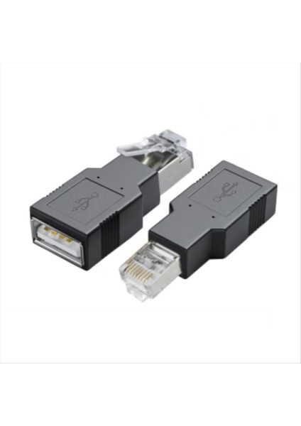 2pcs USB - RJ45 Ethernet Adaptörü Yönlendiriciler Için Bilgisayar Kullanımı Ağ Dongle 100MBPS (Yurt Dışından)