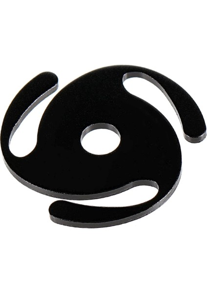 45 Rpm Kayıt Adaptörü 7 Inç Vinil Plak Pikapları Için Katı Alüminyum 45 Adaptör Ekle (Yurt Dışından)