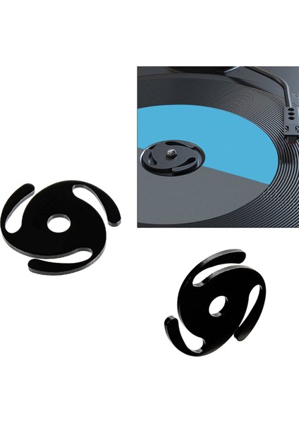 45 Rpm Kayıt Adaptörü 7 Inç Vinil Plak Pikapları Için Katı Alüminyum 45 Adaptör Ekle (Yurt Dışından) modelleri