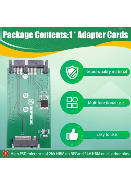 Mini Pcıe Pci-E Pci Express 2ch SSD Adaptör Kartları M 2 Ngff Ssd&#39 Ye 1 8 Inç Mikro Tip Sata 7 + 9 16PIN Adaptör Kartları (Yurt Dışından) fırsatları