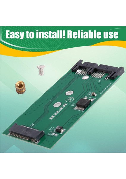 Mini Pcıe Pci-E Pci Express 2ch SSD Adaptör Kartları M 2 Ngff Ssd&#39 Ye 1 8 Inç Mikro Tip Sata 7 + 9 16PIN Adaptör Kartları (Yurt Dışından) indirimleri