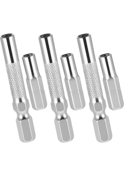1/4 Ila 4mm Bit Adaptörü 6 Pcs Hex Tornavida Bit Adaptörü Manyetik 1/4 Ila 4mm Hex Adaptörleri Bit Seti Için (Yurt Dışından)