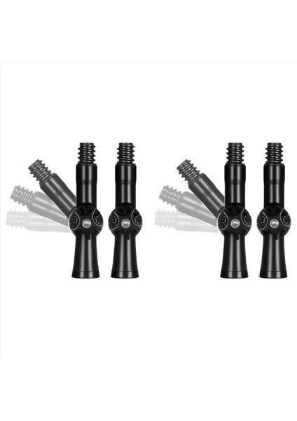 4 Adet Dönebilen Açı Adaptörü Uzatma Direği Ekleri Dişli Uzatma Direği Boya Direği Adaptörü Silgiye Takın (Yurt Dışından)