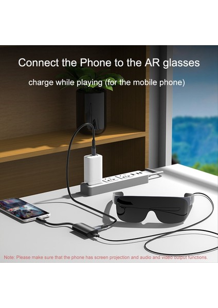 Ar Gözlük Aksesuarları Için Pd ile Usb-C Ila C Dönüştürücü Tip C Adaptörü Güç Dönüşümü (Yurt Dışından) fırsatları