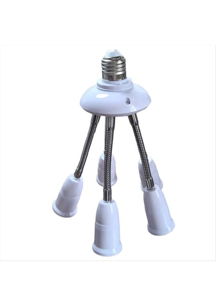E27 Light Socket Splitter Ev Lambası Temelleri Fotoğraf Adaptör Dönüştürücü Ajustable Multi E27 Ampul Adaptörü (Yurt Dışından)