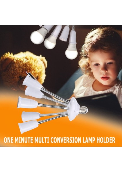 E27 Light Socket Splitter Ev Lambası Temelleri Fotoğraf Adaptör Dönüştürücü Ajustable Multi E27 Ampul Adaptörü (Yurt Dışından) fiyatları