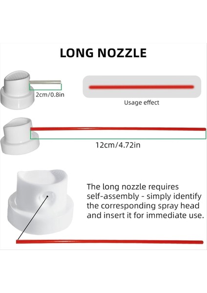 24PCS Sprey-Boyalı Kapaklar ve Nozullar Kiti-Erkek Kutular Için Adaptör Seti, Sprey-Can Nozul, Sanatçı Sınıfı Sprey Kontrol Kiti (Yurt Dışından) fırsatları