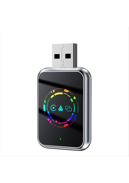 3 In1 Kablosuz Carplay Android Auto Carplay Ayna Bağlantısı Bluetooth + Wifi USB Dongle Adaptörü Kablolu Carplay - Kablosuz A (Yurt Dışından)