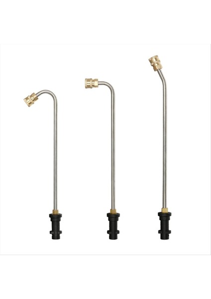 30 Derece/90 Derece/u Şekilli Tipler Yıkama Çubuğu Adaptör Kiti Aksesuarları ile Yüksek Basınçlı Temizleme Memesi (Yurt Dışından)