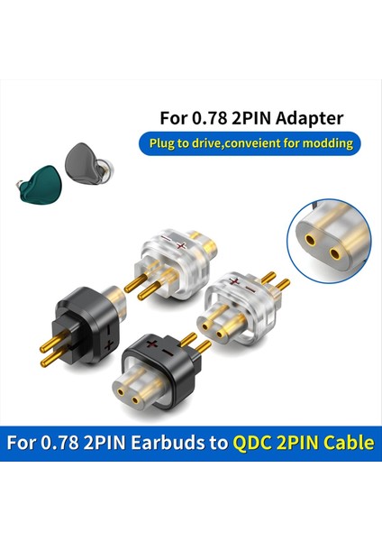 2pcs Dişi - 0 78 2 Pin Erkek Kulaklık Adaptörü Shuoer İLETKEN/ŞARKICI/SOLIST/EJ07/TAPE Pro A Için Kulaklık Kulaksına (Yurt Dışından) fiyatları