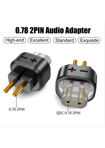 2pcs Dişi - 0 78 2 Pin Erkek Kulaklık Adaptörü Shuoer İLETKEN/ŞARKICI/SOLIST/EJ07/TAPE Pro A Için Kulaklık Kulaksına (Yurt Dışından) fırsatları