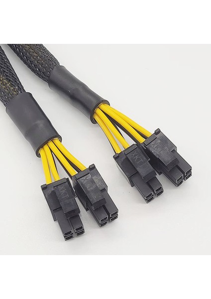 Cpu 8 Pin Dişi - Çift Pcıe 2x 8 Pin (4 &amp 4) Anakart Güç Adaptörü Için Erkek Güç Adaptörü Ayırıcı Kablosu (Yurt Dışından) modelleri