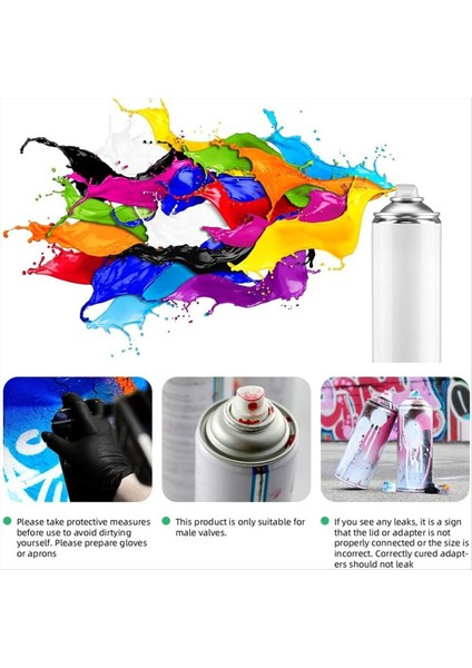24PCS Sprey-Boyalı Kapaklar ve Nozullar Kiti-Erkek Kutular Için Adaptör Seti, Sprey-Can Nozul, Sanatçı Sınıfı Sprey Kontrol Kiti (Yurt Dışından) indirimleri