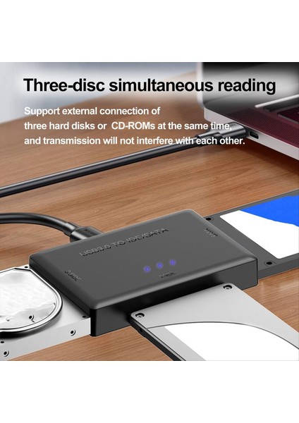 3 In 1 USB 3 0 Sata Ide Adaptörü 2 5/3 5in HDD SSD Optik Sürücüler Veri Aktarımı Dönüştürücü Dizüstü Masaüstü Için Abd Tak (Yurt Dışından) fırsatları