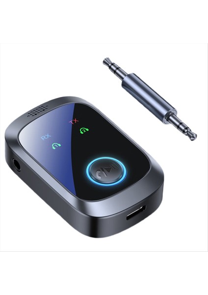 2 In 1 Bluetooth 5 4 Ses Alıcı Verici Çok Noktalı Çift Akış Hıfı Kablosuz Stereo Adaptör 3 5mm Aux Mic ile (Yurt Dışından)