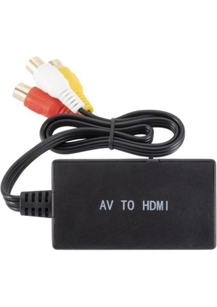 HDMI Dönüştürücü Cvbs Dönüştürücü Rca&#39 Dan HDMI Dönüştürücüye 1080P/720P Dönüşüm Adaptörünü (Yurt Dışından) fiyatları
