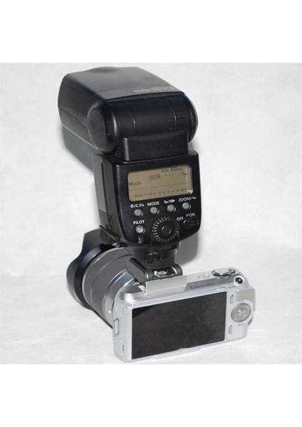 Nex-3/c3/f3 Nex-5/5n/5r/5c/5t Kamera Siyah Için 2x Flaş Tetikleyici Adaptörü Gümüş (Yurt Dışından) fırsatları