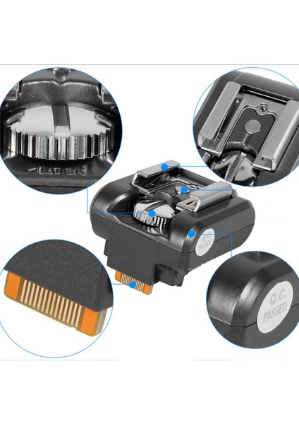 Nex-3/c3/f3 Nex-5/5n/5r/5c/5t Kamera Siyah Için 2x Flaş Tetikleyici Adaptörü Gümüş (Yurt Dışından) indirimleri
