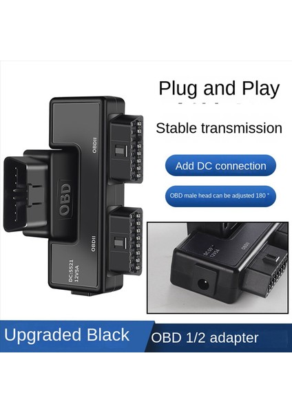 2x Obd2 Bir Ikiye Bölünmüş Adaptör Kablosu 16 Pin 16 Çekirdek Obd Genişleme Kablosu Konnektör Adaptör Kablosu Evrensel (Yurt Dışından) indirimleri