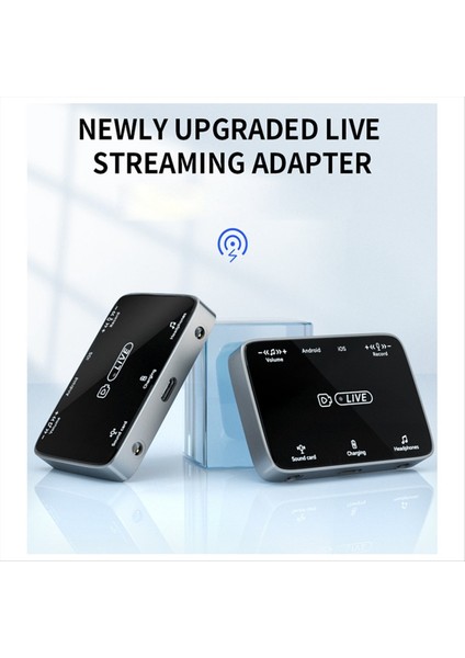 Aydınlatma/typec Için Uygun Yeni Evrensel Stereo Yayın Ses Kartı Adaptörü Karaoke ve Mikrofon Artefakt (Yurt Dışından) indirimleri