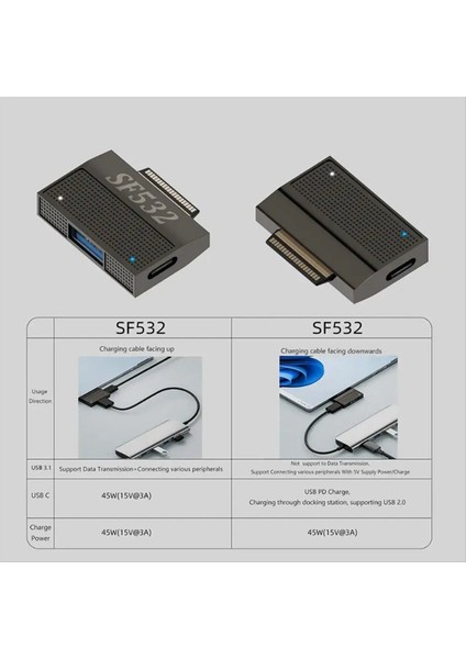 Veri Fonksiyonu-A ile Manyetik Bağlantı Noktasını Genişletmek Için Microsoft Dizüstü Şarj Adaptör Yüzeyi Pro9/8/7/6 40PIN Için Uygundur (Yurt Dışından) indirimleri