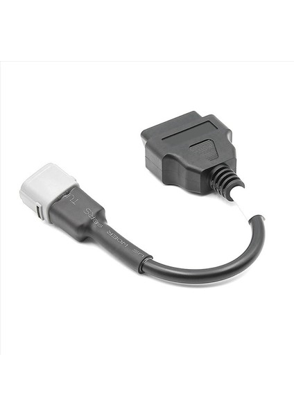 Suzuki Için 10X Obd Motosiklet Kablosu 6 Pin Fiş Kablosu Diyagnostik Kablosu 6pin - Obd2 16 Pin Adaptör (Yurt Dışından) fırsatları