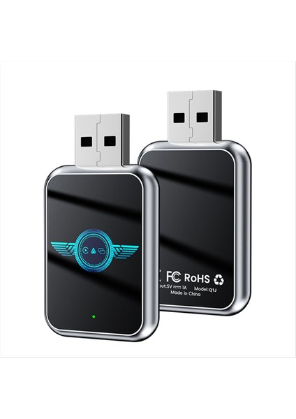 3 In1 Kablosuz Carplay Airplay Carplay Apple Otomatik USB Dongle Adaptörü Bluetooth + Wifi Kablolu Carplay - Kablosuz B (Yurt Dışından) indirimleri