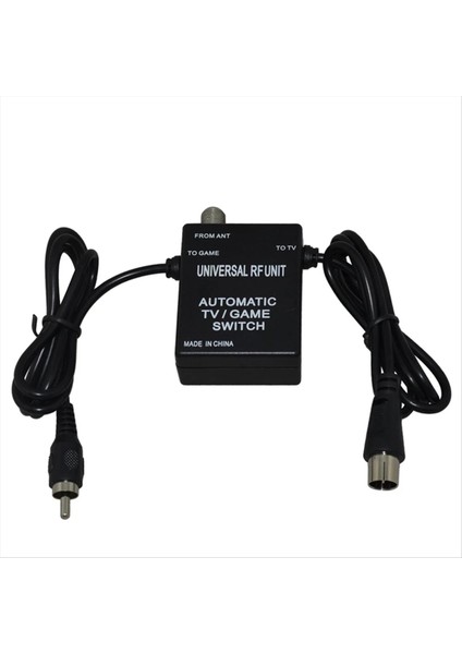 3 Arada 1 Rf Birim Adaptör Kablosu Sega Genesis Için Snes Için Nes Için Otomatik Tv Oyun Anahtarı (Yurt Dışından)