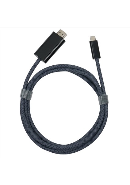 Apple MacBook Android Huawei Için Uygun C Tipi-Hdmı Uyumlu 4K Kablo Aynı Ekran Kablo Hd Adaptör Kablosu (Yurt Dışından)