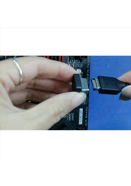 3x Bilgisayar Anakart Tipi-E USB 3 1 Type-E Arayüz 90 Derece Direksiyon Dirsek Ön Tip-C Kurulu Adaptör (PH74A) (Yurt Dışından) indirimleri