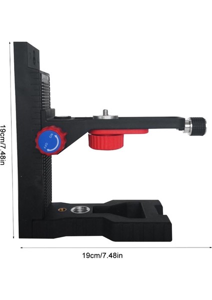 Lazer Seviyesi Manyetik Braket L-Şekil Ayarlanabilir 5/8 Inç Montaj Adaptör Hattı Lazer Konumlandırma Tabanı (Yurt Dışından) fiyatları