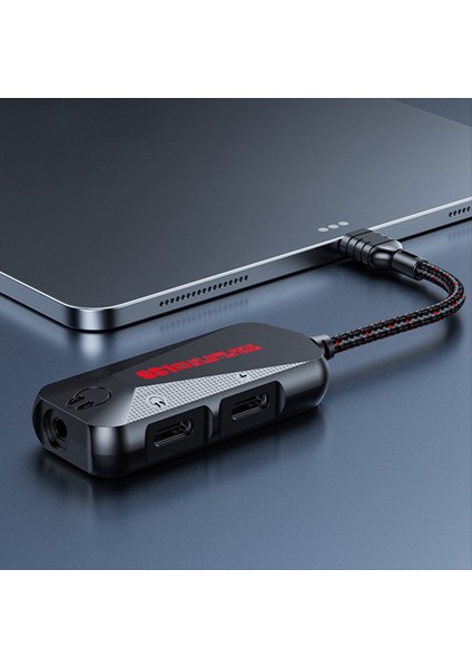 3&#39 Ü 1 Oyunda Telefon Ses Kartı Hi-Res Ses Kalitesi Tip C Ila 3 5mm Kulaklık Jakı Pd Qc 60W Hızlı Şarj Adaptörü (Yurt Dışından) fırsatları