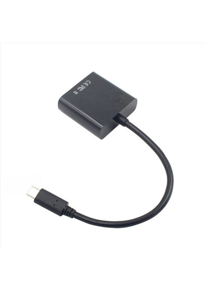 10X Usb-C Usb3 1 Adaptör Kablosu Için C Tipi VGA Erkek-Vga Kadın Video Aktarım Dönüştürücü MacBook 12 Inç Için 1080P (Yurt Dışından) indirimleri
