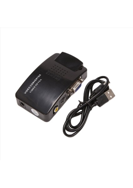 4x Av-Vga Adaptör Rca VGA Dönüştürücü Pc Rca Kompozit S-Video Av Giriş Pc VGA LCD Çıkış Dönüştürücü Anahtar Kutusu (Yurt Dışından) fiyatları