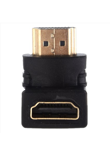 5x HDMI Adaptörü 90 Derece Sağ Açı L - Tip (Alt) Siyah (Yurt Dışından) modelleri