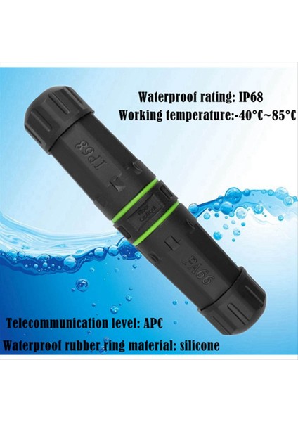 IP68 Su Geçirmez Sc Tek Çekirdek Fiber Optik Adaptör Lc Fiber Optik Kablo Uzantısı Için Fiber Optik Kablo Uzunluğunu Genişletin (Yurt Dışından) indirimleri