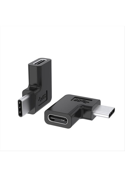 4pcs 90 Derece Diken Açılı USB 3 1 Tip C Tipi Kadın Dönüştürücü Akıllı Telefon Taşınabilir Konektör Için Usb-C Adaptörü (Yurt Dışından)