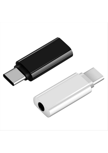 2pcs Tip-C Ila 3 5mm Jack Dönüştürücü Kulaklık Ses Adaptör Kablo Türü USB C Ila 3 5 mm Kadın Kulaklık Aux Kablo Adaptörü (Yurt Dışından)